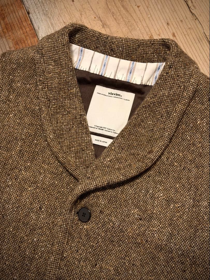 トップス visvim GRANGER VEST DONEL TWEED 1