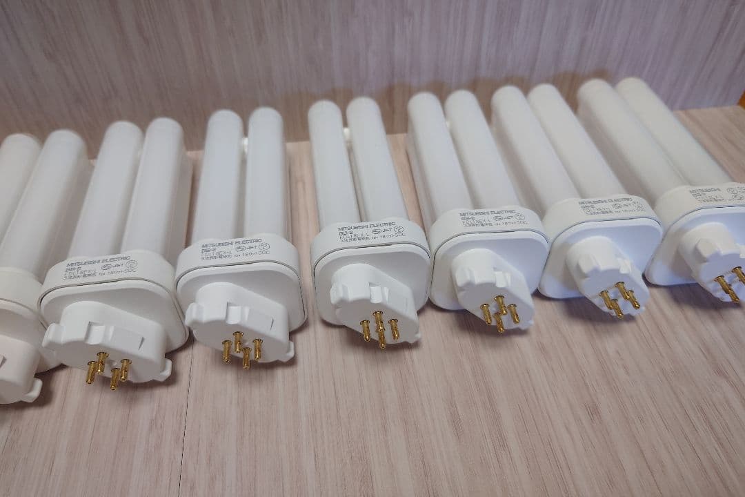 MITSUBISHI 18W 蛍光灯 FDL18EX-L 電球色10個セット