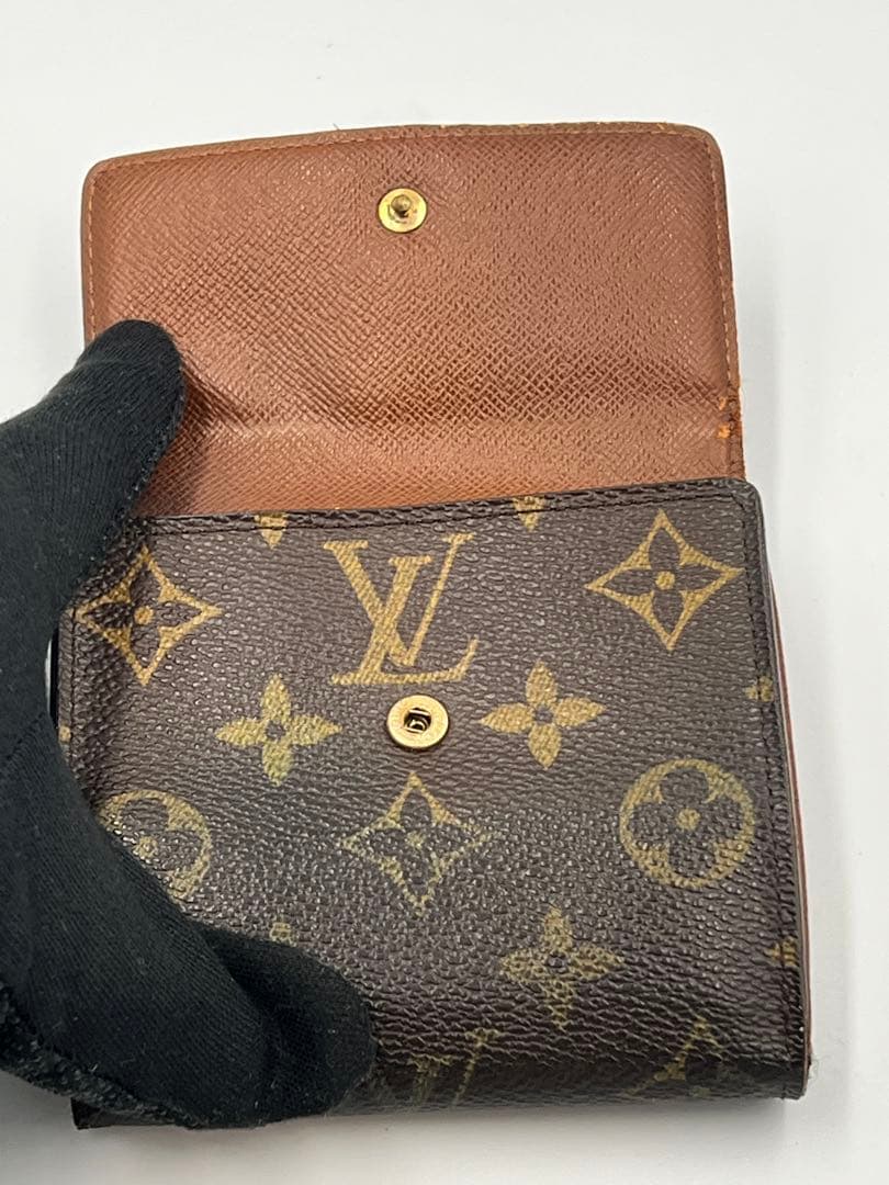 LOUIS VUITTON ポルトモネビエカルトクレディ モノグラム三つ折り財布