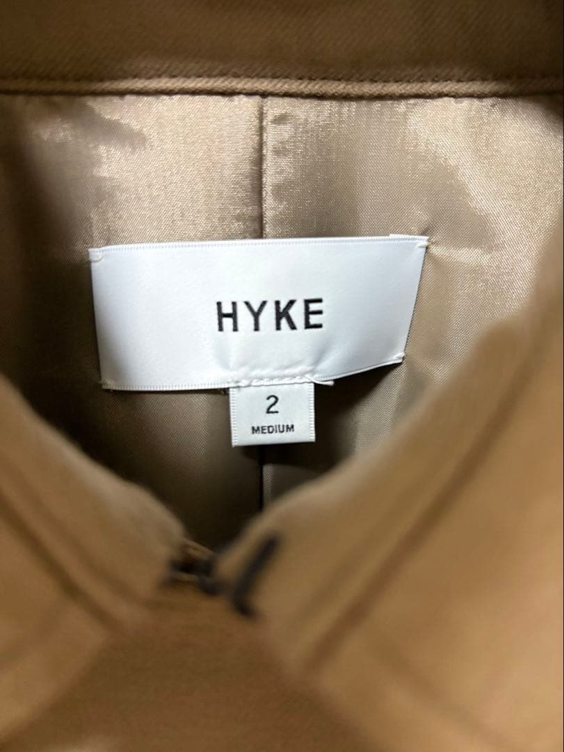《iko様お値下げ専用》【HYKE】 FLANNEL TRENCH COAT