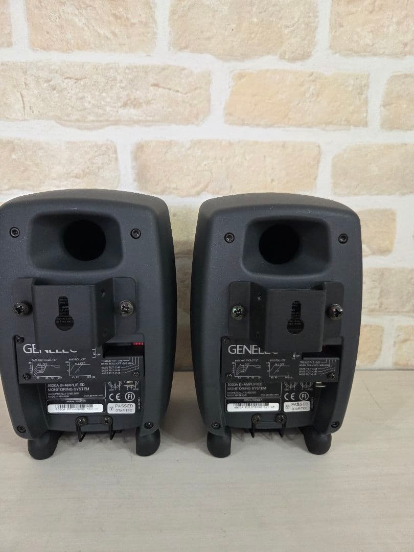 【美品♪】人気レアモデルGENELEC8020Aペア