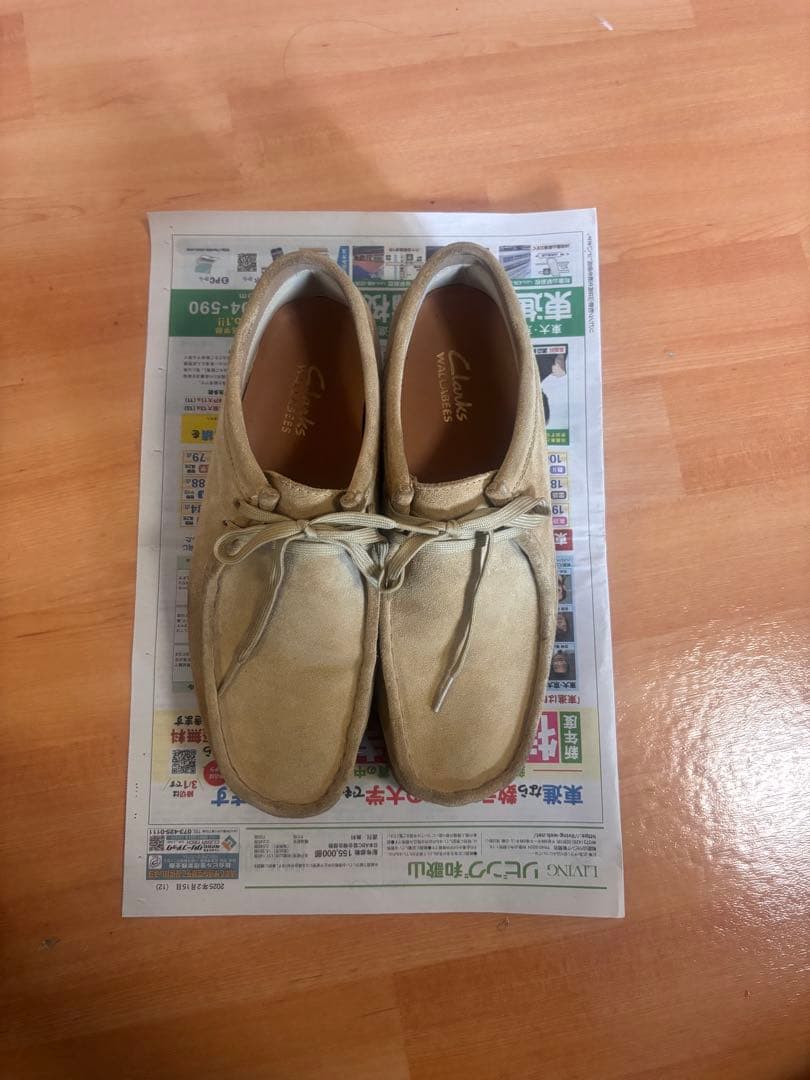 靴 Clarks WALLABEES