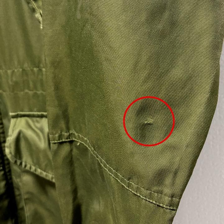 実物 USED カナダ軍 ECW コンバットパーカー
