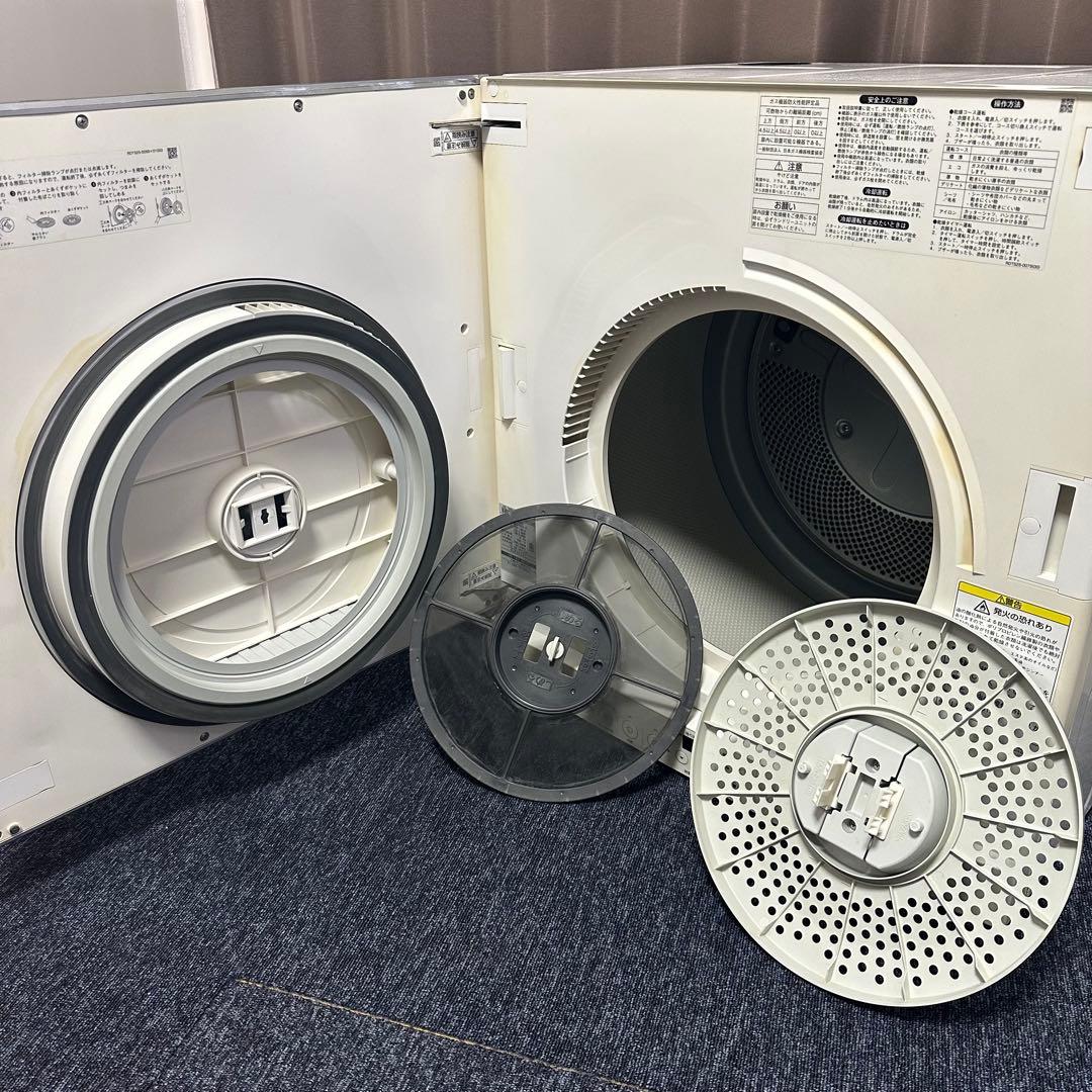 Rinnai　リンナイ　ガス衣類乾燥機　乾太くん　清掃済み　ホワイト　即購入OK