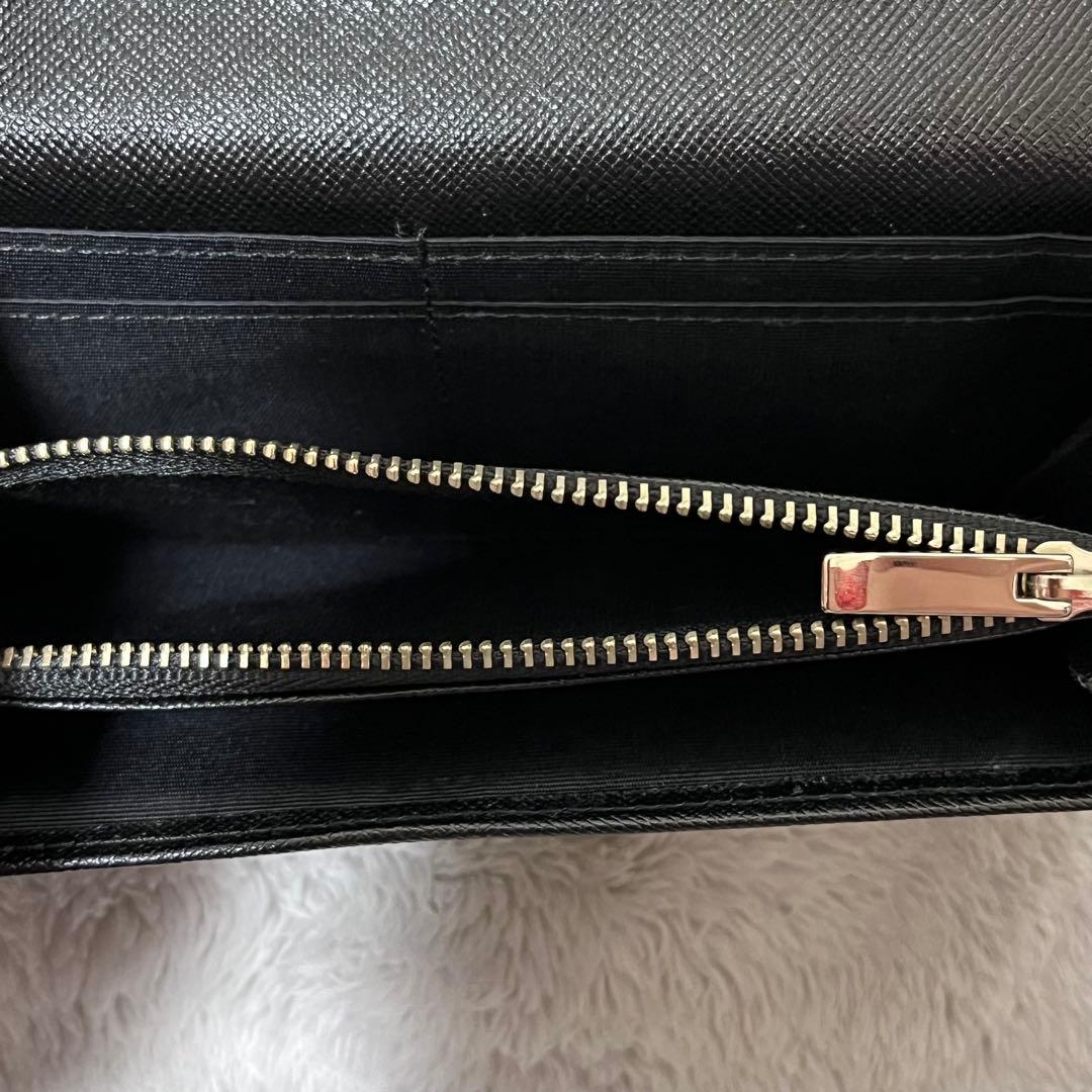 人気✨BURBERRY バーバリー 長財布 ノバチェック ブラック レザー 黒