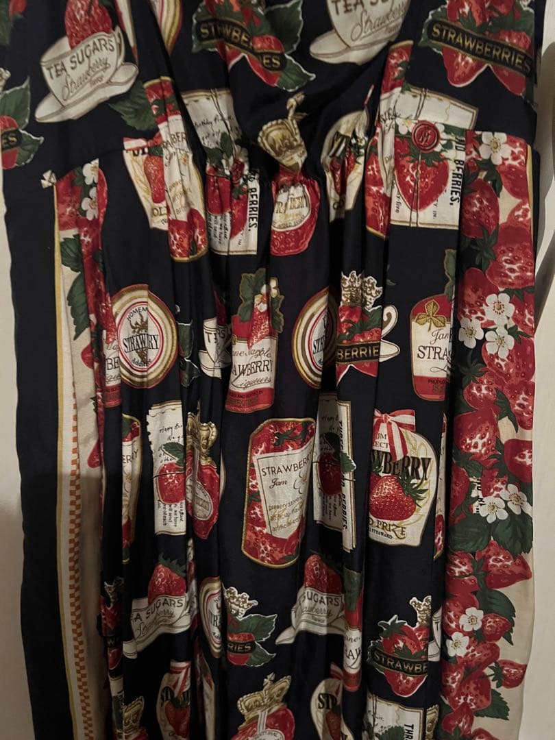 ワンピース Jane Marple Strawberry label scarf JSK