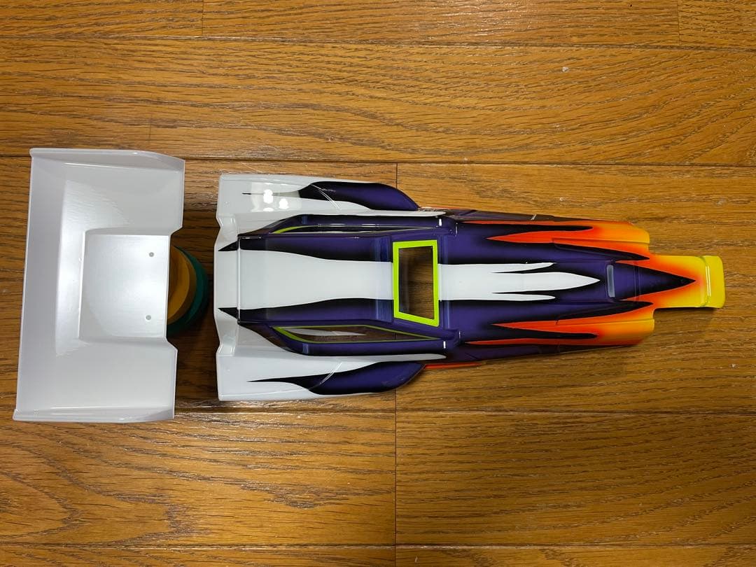 こー　DT03レーシングファイター　スペアボディ　塗装