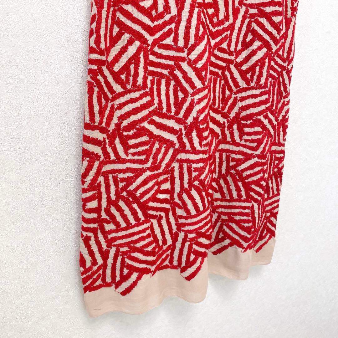 未使用✨ ⚮̈minä perhonen \"log\" 刺繍 ワンピース