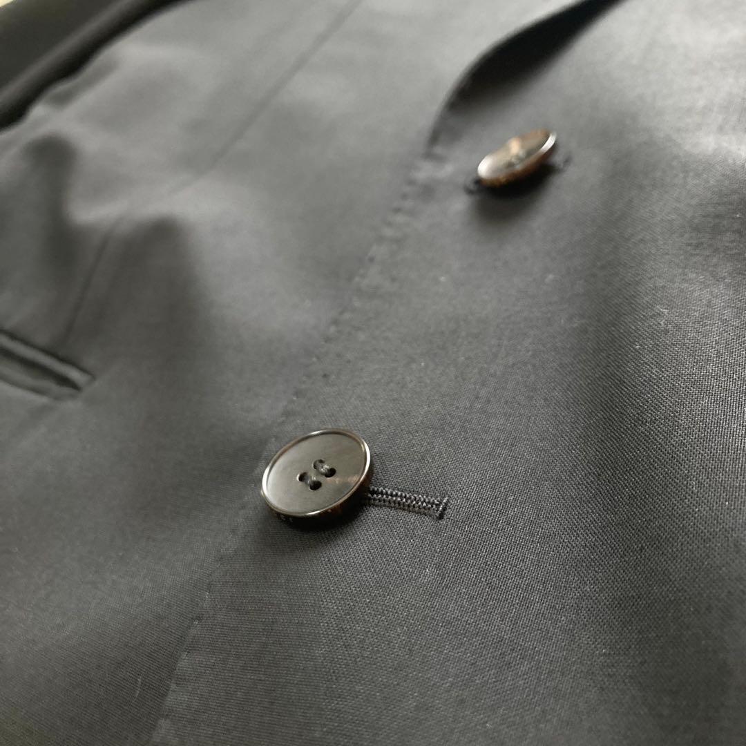 【美品】GUCCI テーラードジャケット　フリーダ期　グッチ　黒　無地