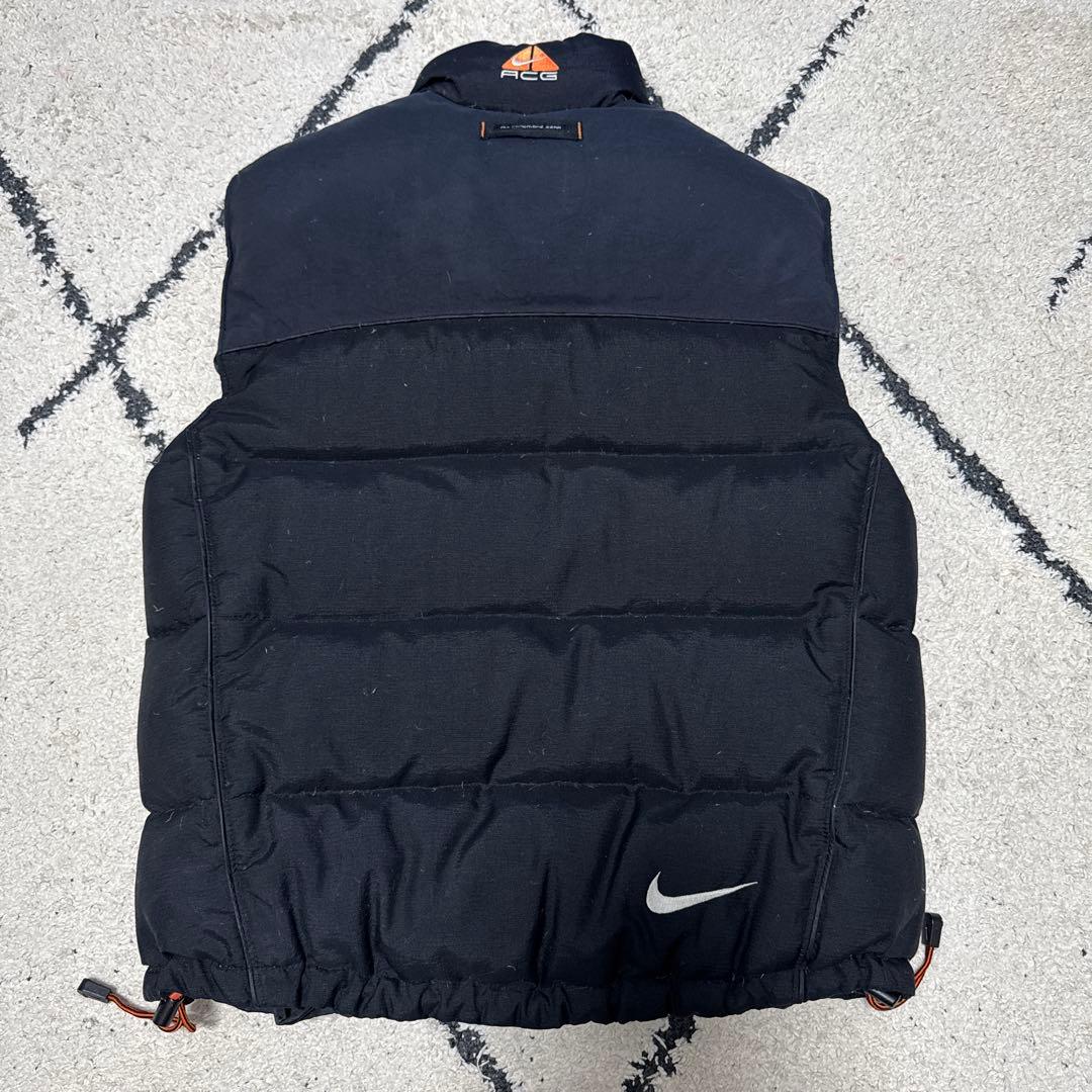 <超希少> NIKEナイキACG 90s ダウンベスト ブラック　S