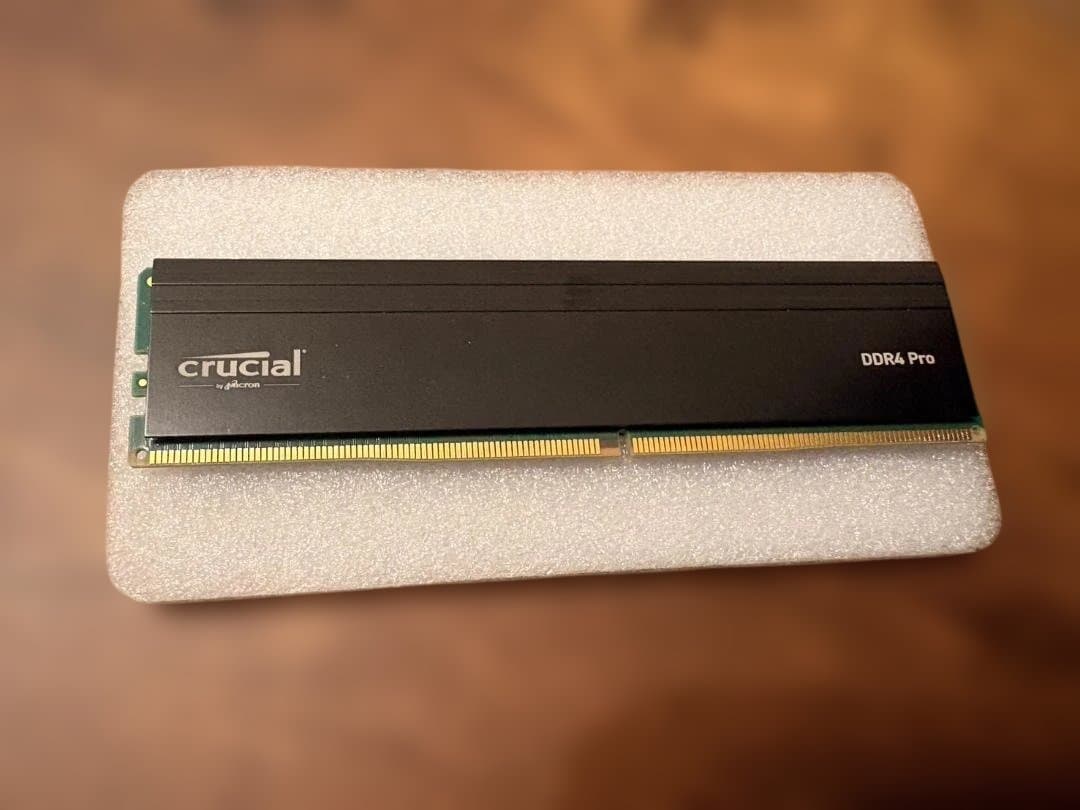 Crucial PROデスクトップ用メモリ 16GB×2 DDR4-3200