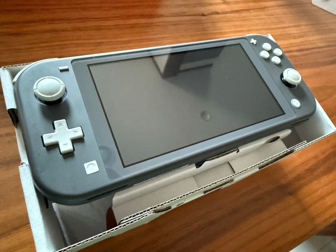 （ジャンク品）動作確認済み　Nintendo Switch Lite グレー色