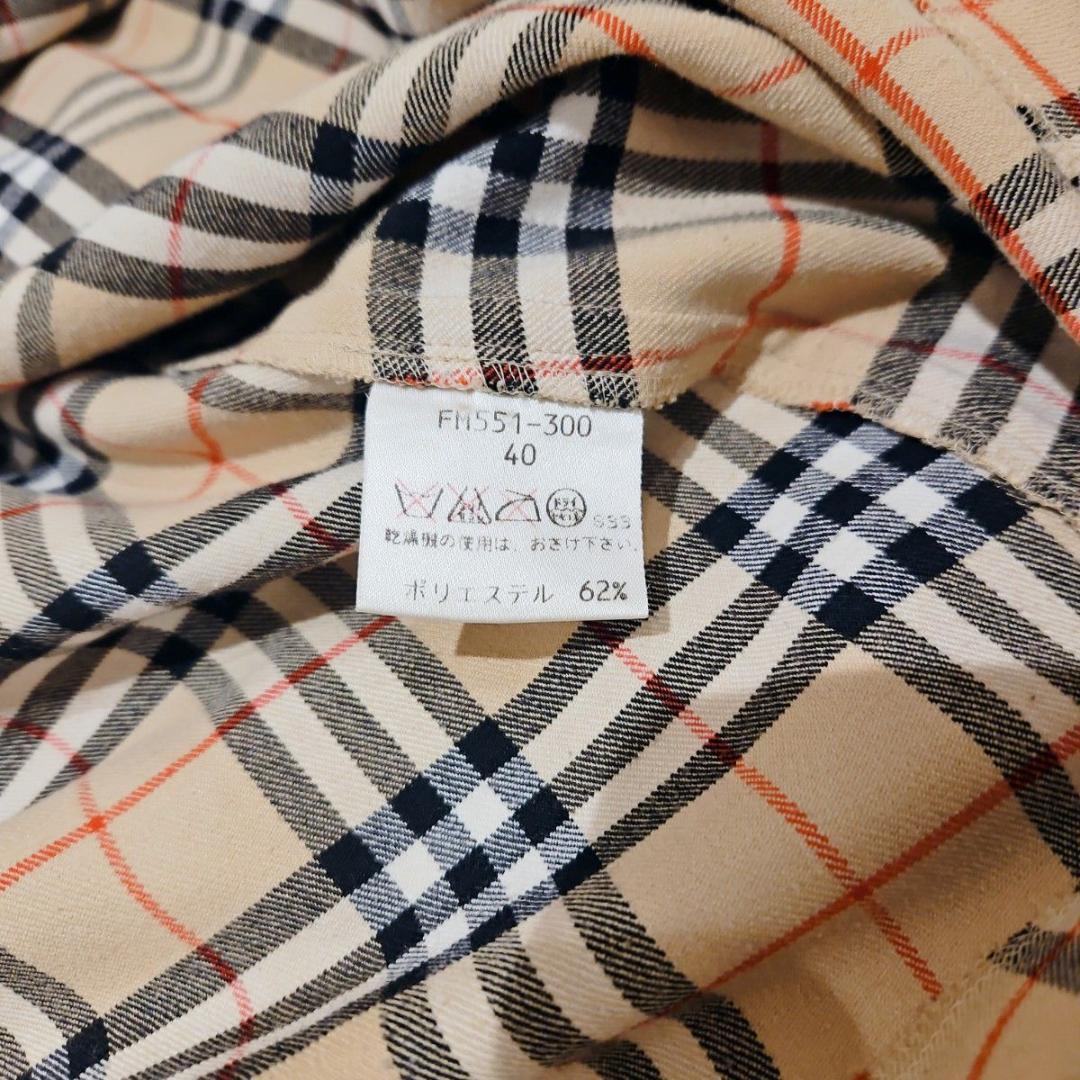 BURBERRY ブルーレーベル ワンピース フレア ノバチェック Lサイズ