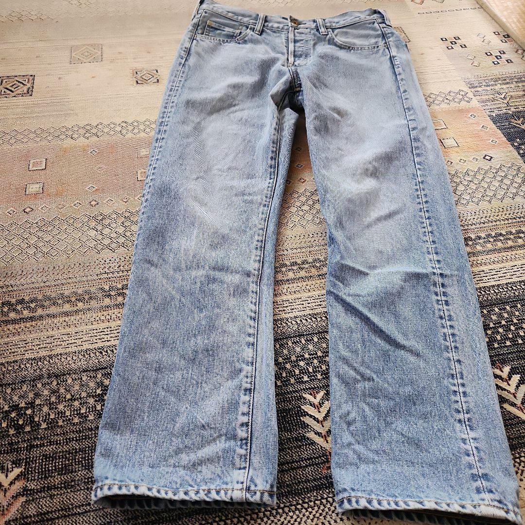 パンツ MADISONBLUE TAPERED DENIM BLUE
