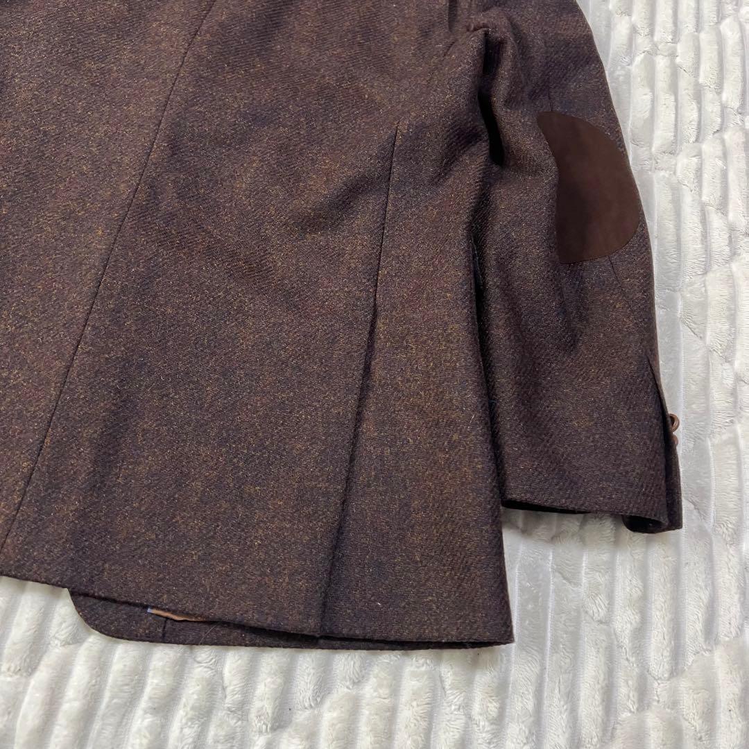 【a4359】キンロックアンダーソン 美品 パッチテーラードジャケット XL
