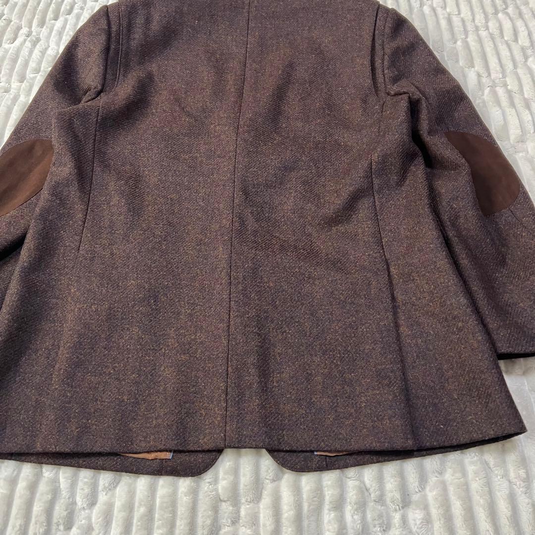 【a4359】キンロックアンダーソン 美品 パッチテーラードジャケット XL