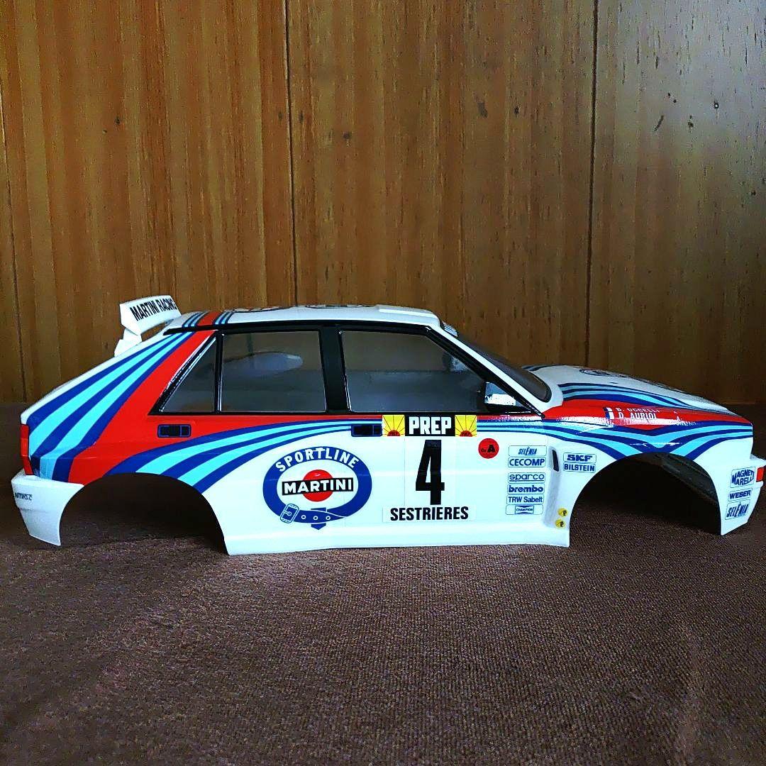 ★タミヤ RC ★ランチアデルタインテグラーレ ★新品完成品未使用ボディ