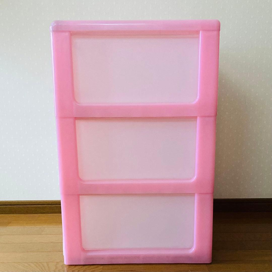 レア！一点物！ハローキティ　3段衣装ケース　サンリオ