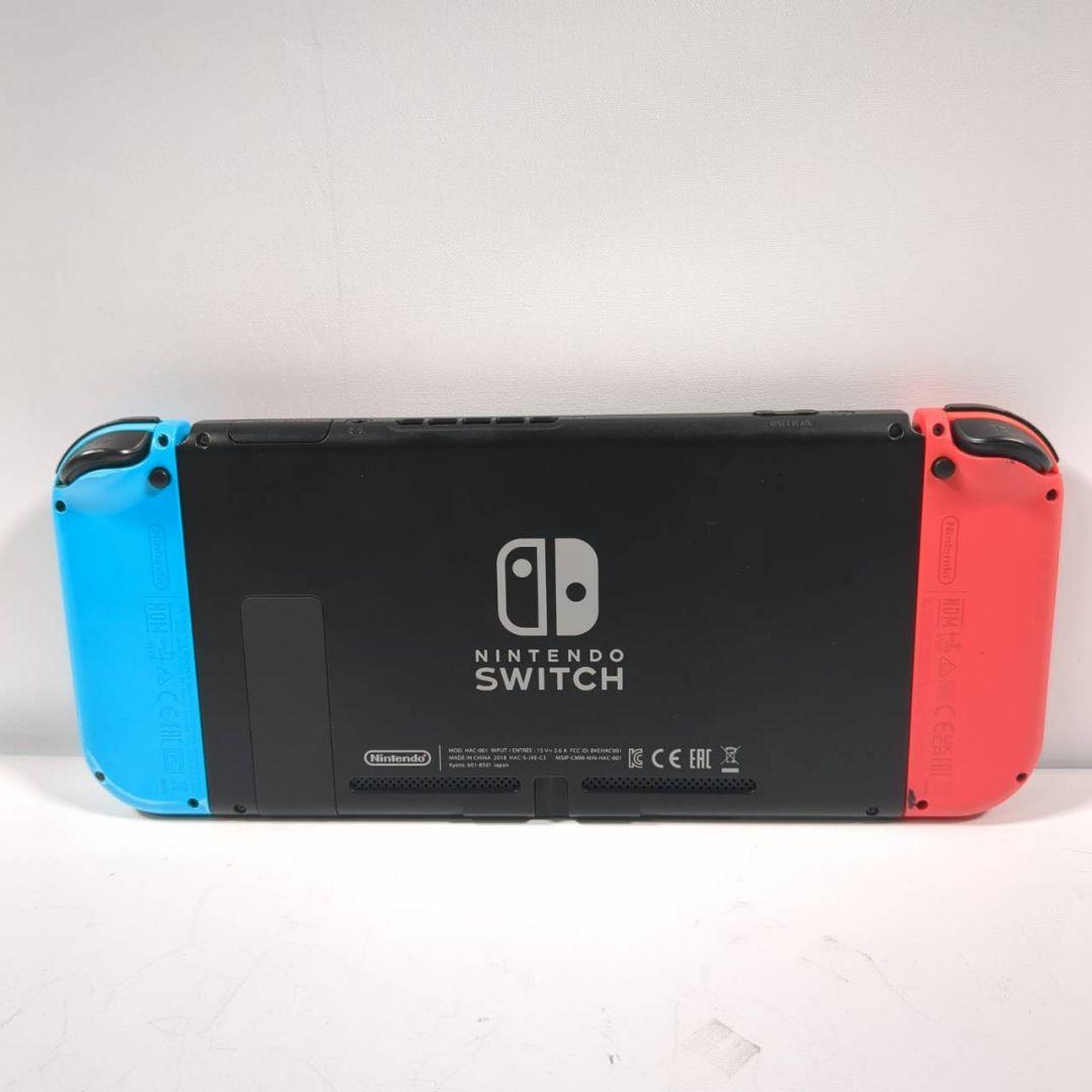 美品 Nintendo Switch 本体セット ネオンブルー レッド プロコン