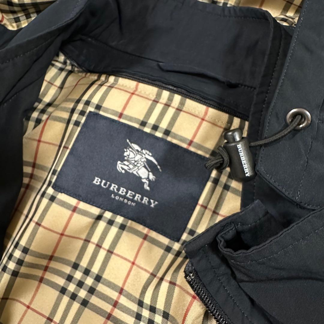 BURBERRY LONDON ノバチェック フーデッドコート M 4WAY