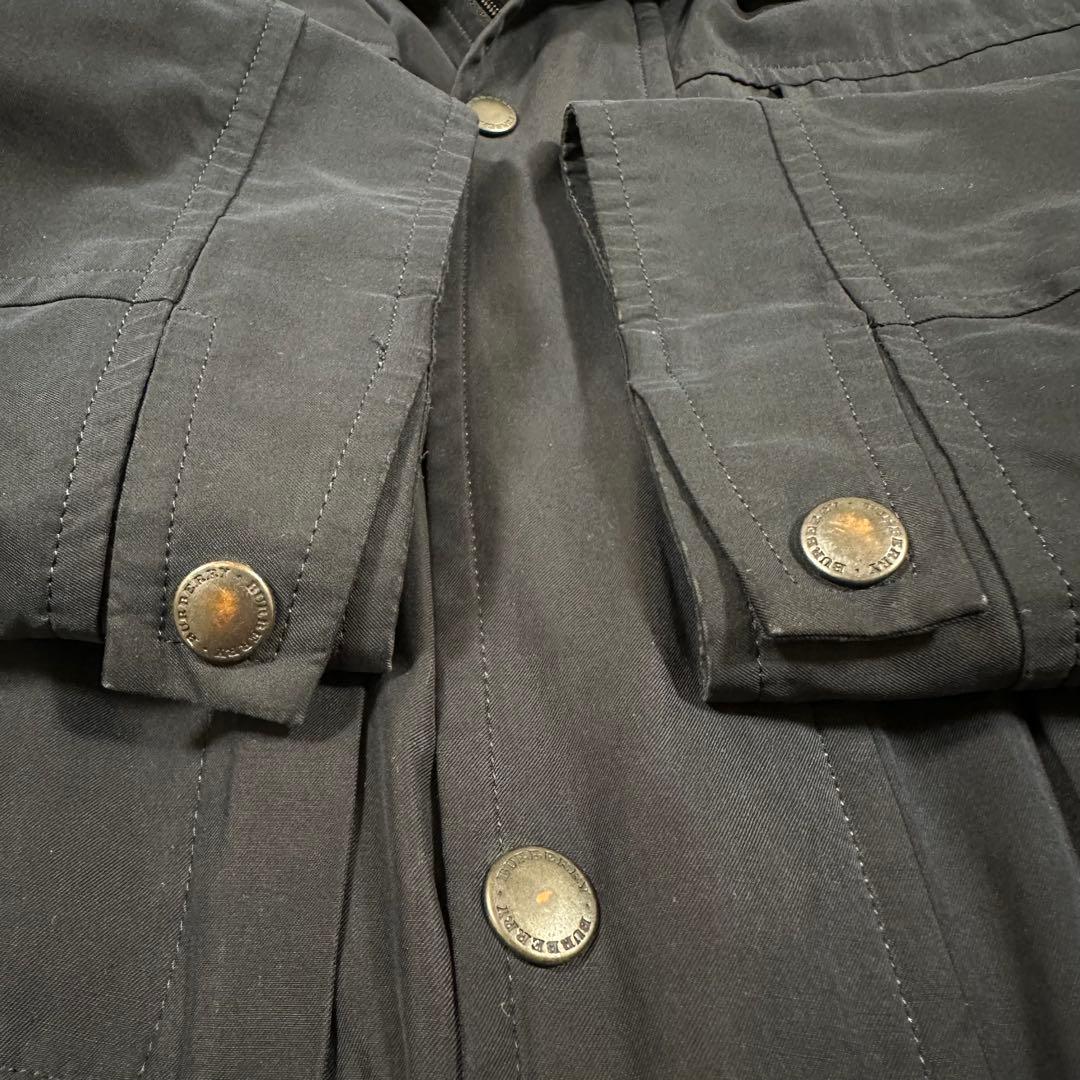 BURBERRY LONDON ノバチェック フーデッドコート M 4WAY