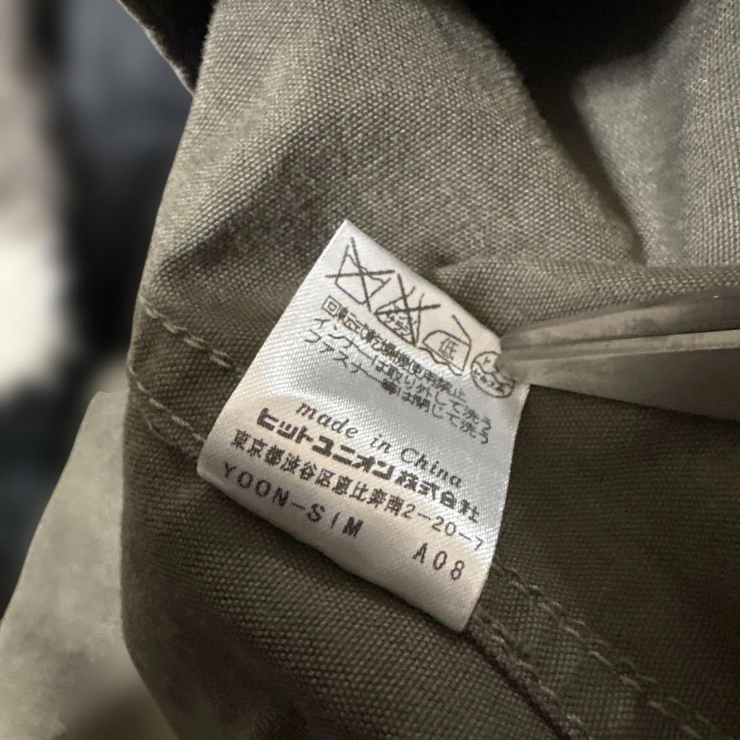 FRED PERRYグレー モッズコート フード付き