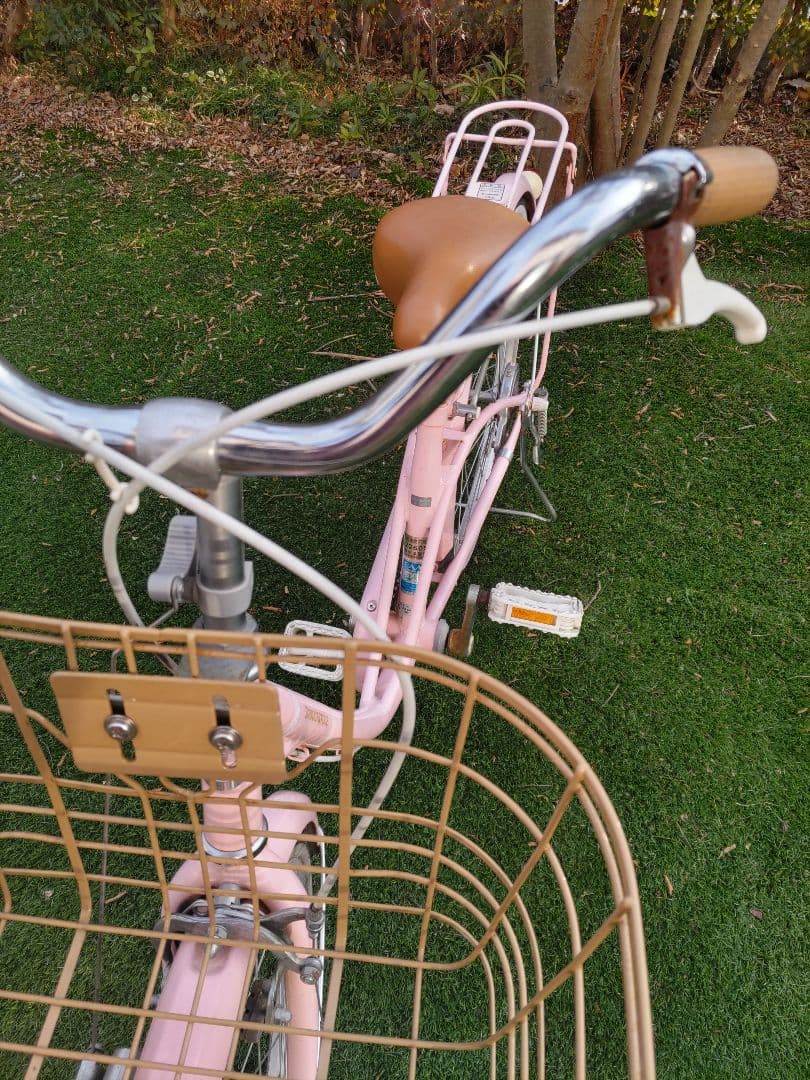 ブリヂストン 22インチ 自転車 ピンク色