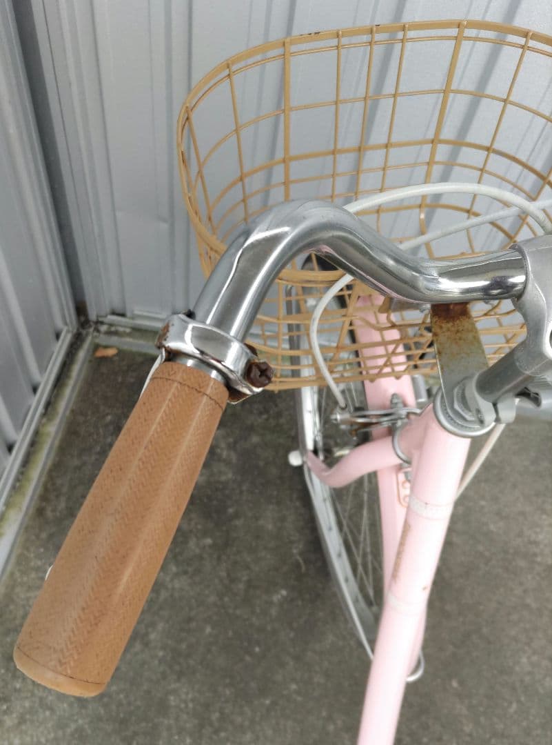 ブリヂストン 22インチ 自転車 ピンク色