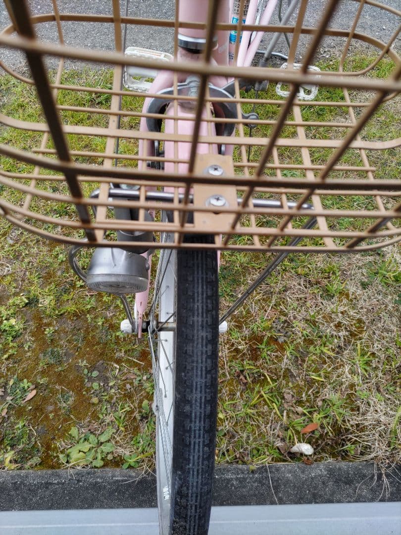 ブリヂストン 22インチ 自転車 ピンク色