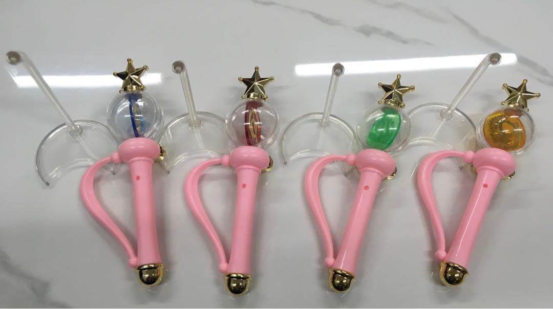 セーラームーン クリスタルチェンジロッドスティック&ロッド4、4点セット