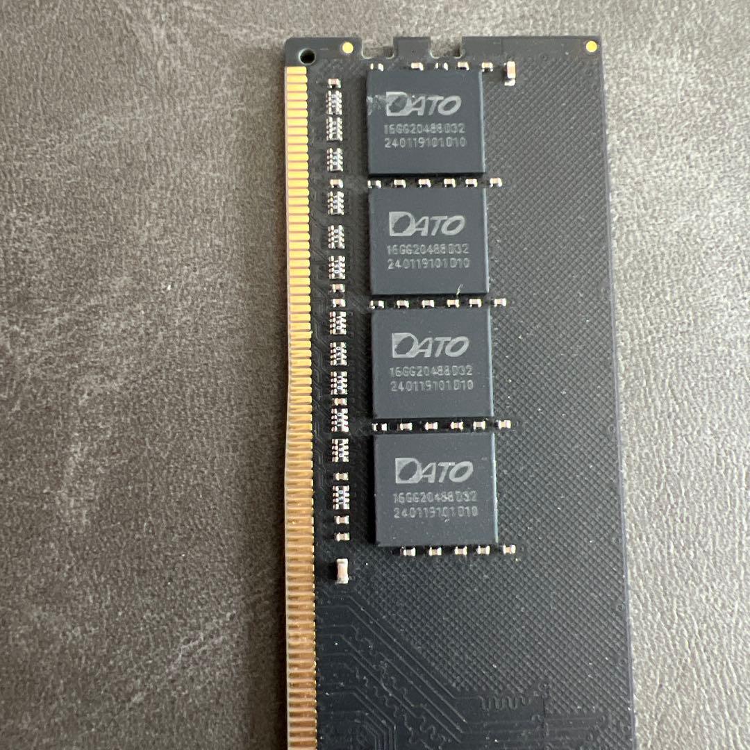 DATO DDR4-3200 16GB メモリ 1枚 動作確認済み