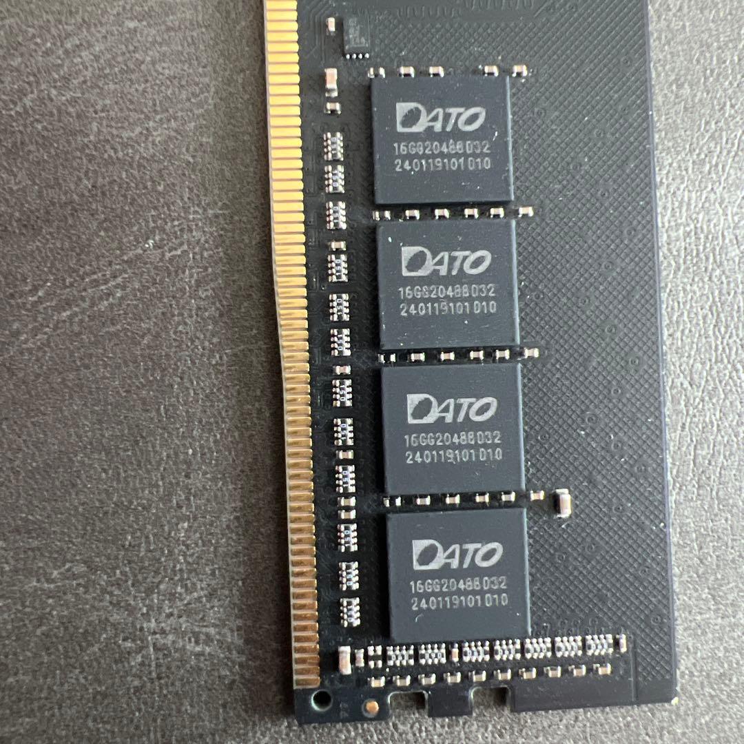 DATO DDR4-3200 16GB メモリ 1枚 動作確認済み