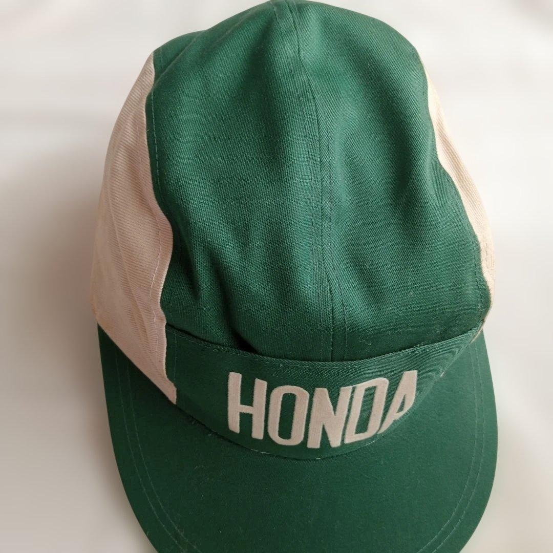 超レア！50年代社員用HONDAワークキャップ/残1点/HONDAフェルトロゴ