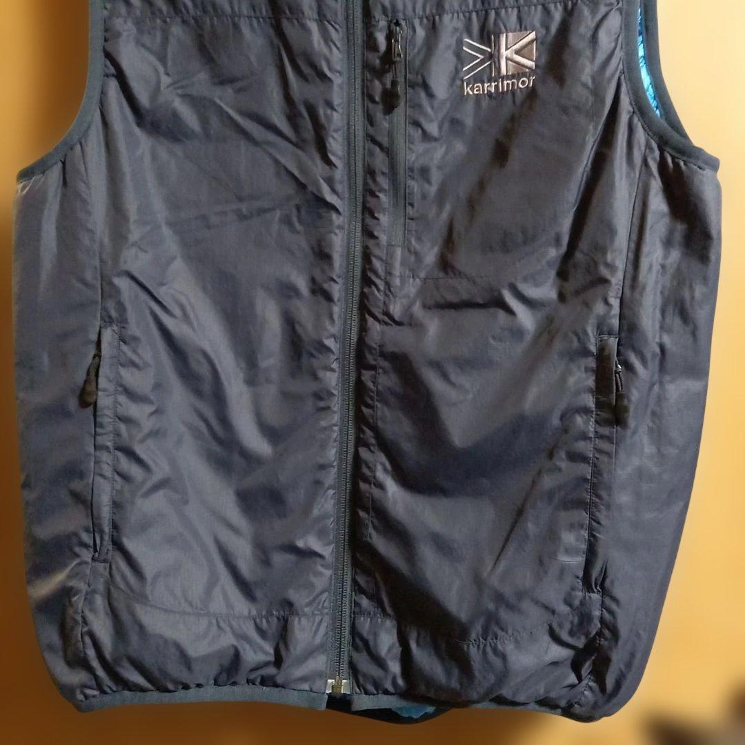 (未使用) karrimor リバーシブル ダウンベスト Mサイズ