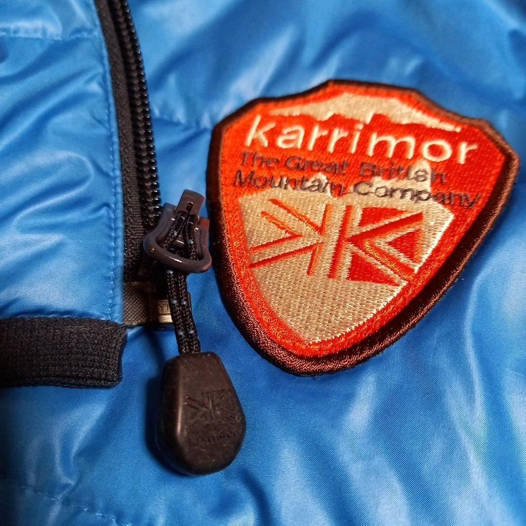(未使用) karrimor リバーシブル ダウンベスト Mサイズ