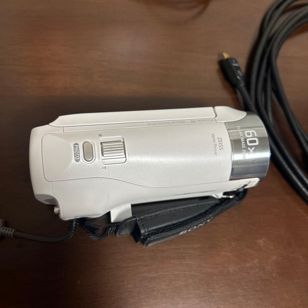 【美品】 SONY HDR-CX470 ホワイト