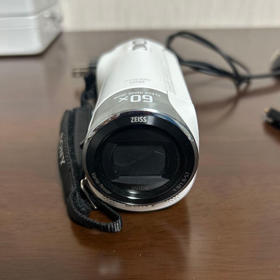 【美品】 SONY HDR-CX470 ホワイト