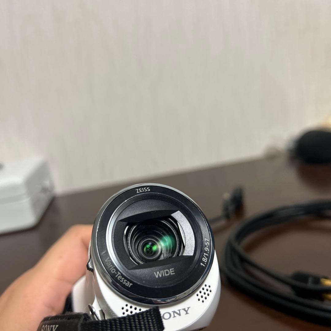 【美品】 SONY HDR-CX470 ホワイト