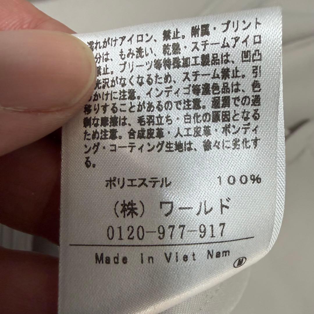 アンタイトル 春物薄手オーバーサイズダブルブレストジャケット　2