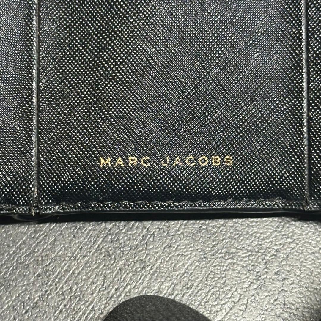 MARC JACOBS ロゴ　三つ折り財布　コンパクトウォレット　ミニ財布