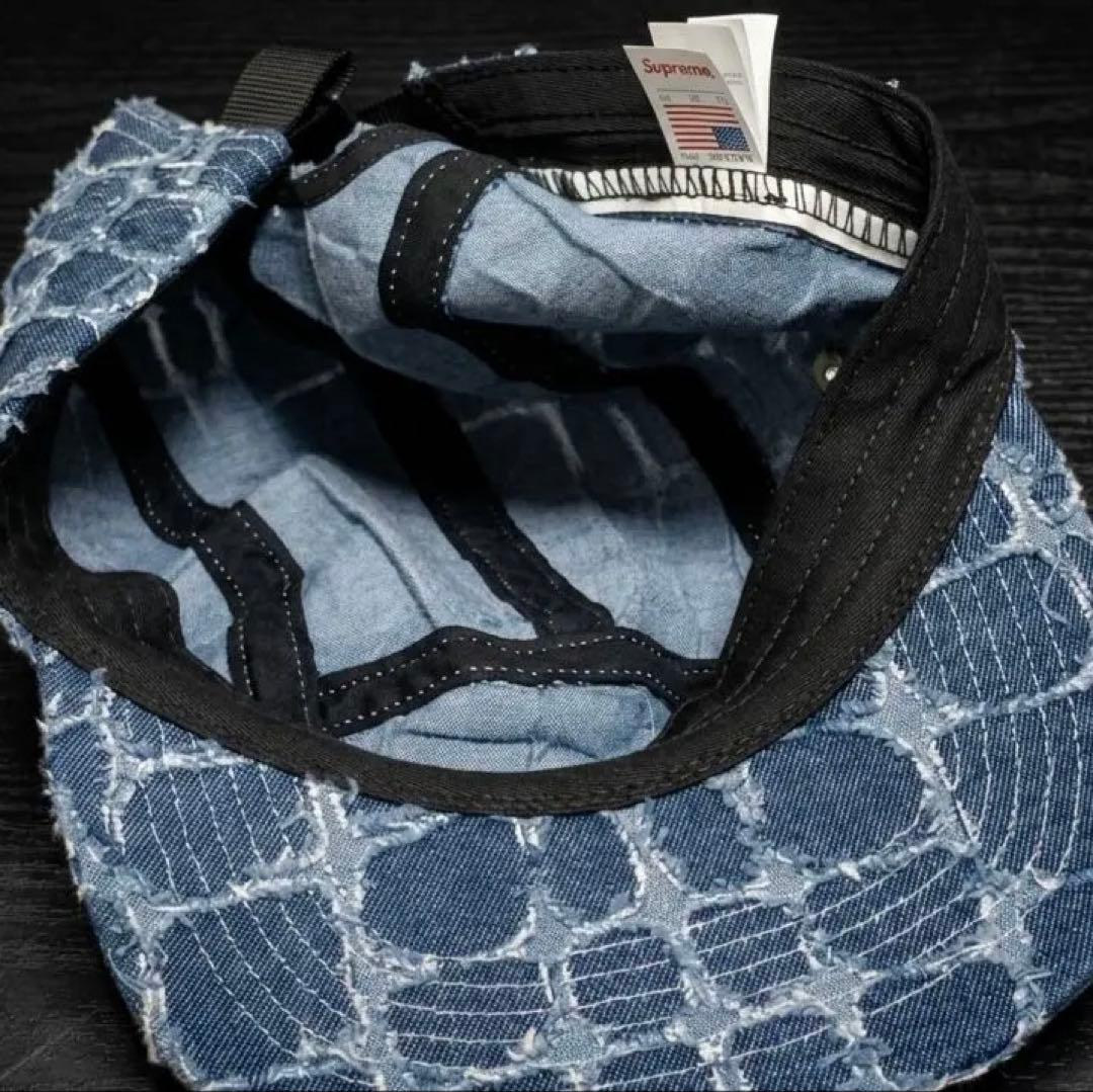 【早い者勝ち‼️】 Supreme FrayedCroc DenimCampCap
