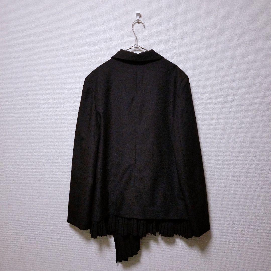 ✨️新品✨️antiquaアンティカ プリーツジャケット ブラック F