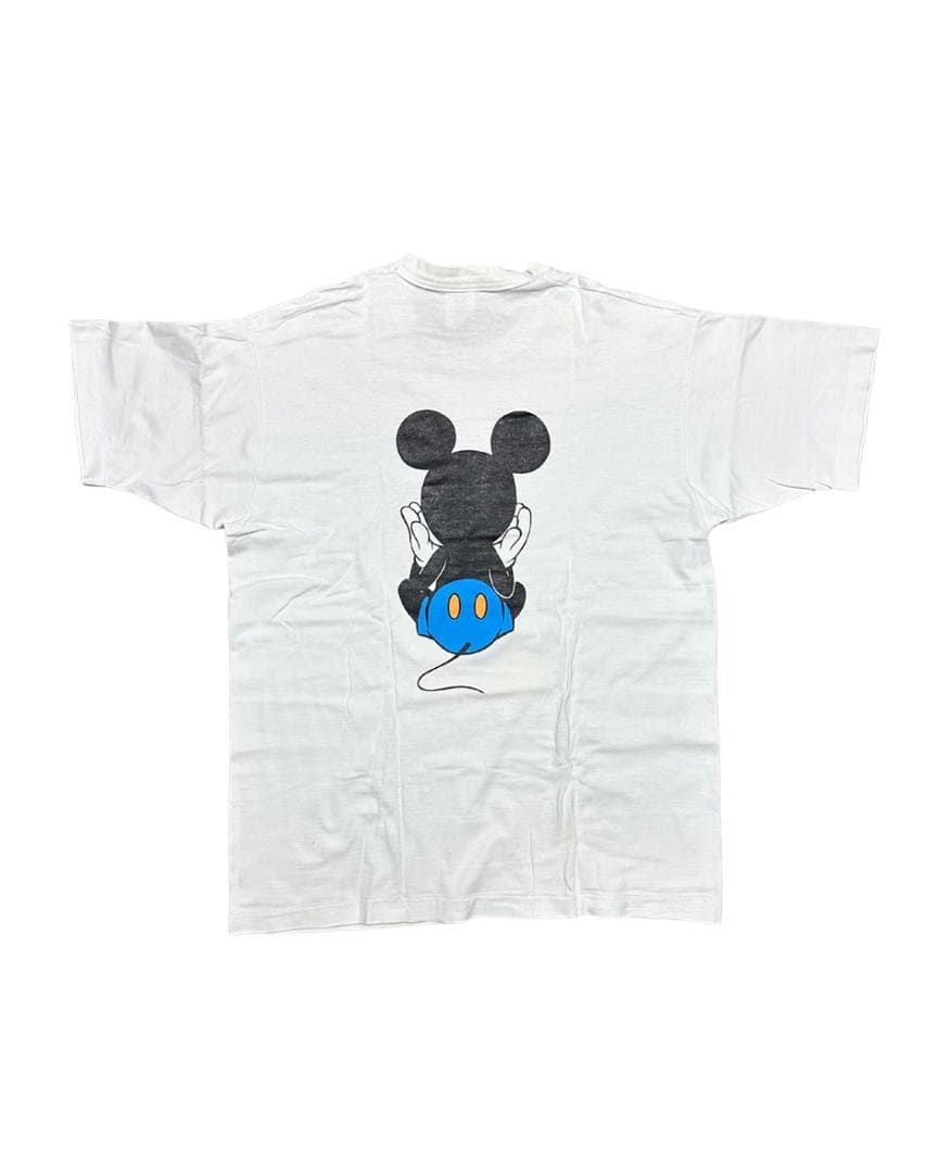 お*中様 90s Disney Mickey Mouse Vintage T ア