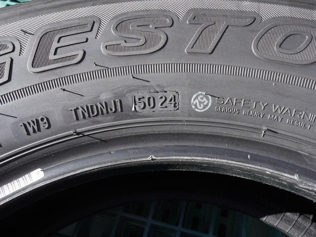 近*志様 極上　新車外し BS デューラー H/L 852 195/80R15