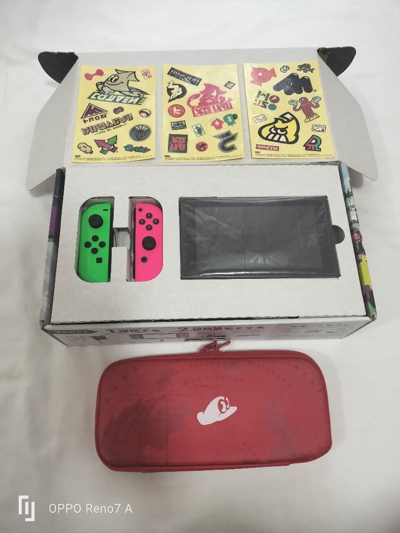 【タンカス】ニンテンドースイッチ 本体ジャンク品＋ケース
