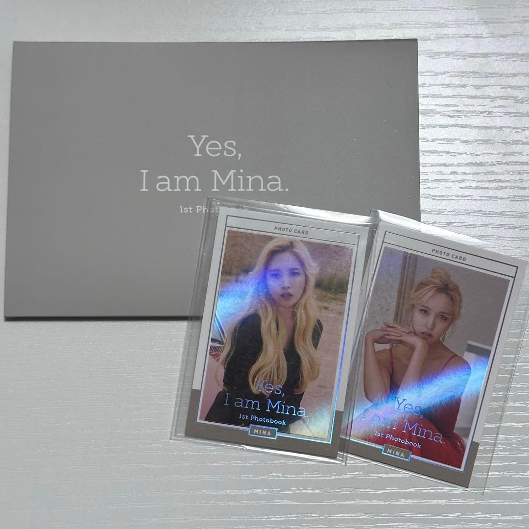 TWICE Yes, I am Mina. photo book ミナ トレカ