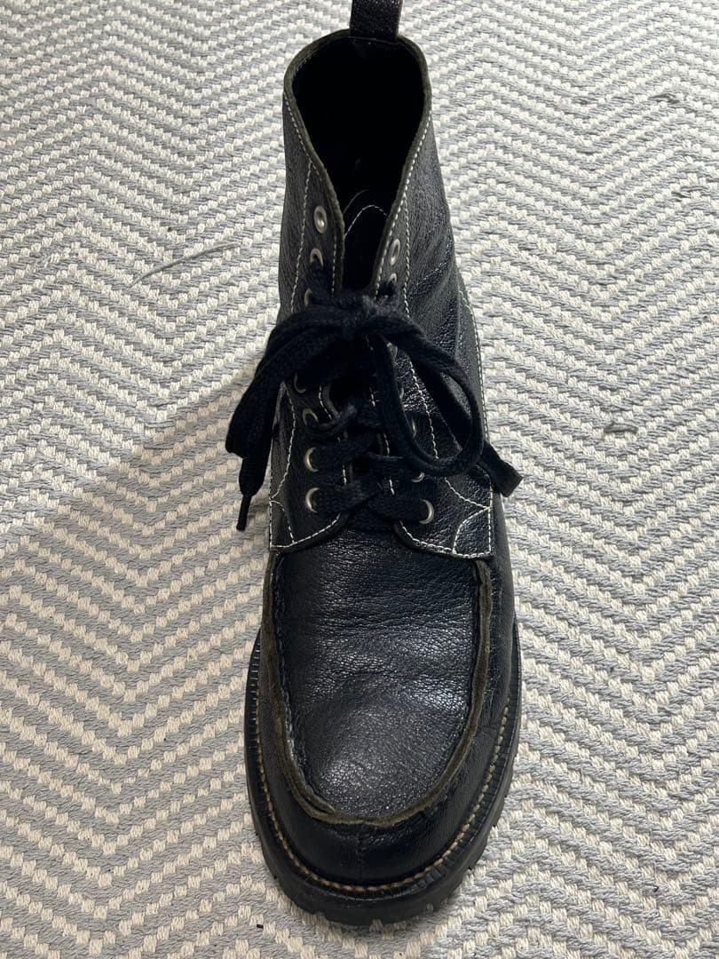 comme des garcon homme モカシンレザーブーツ