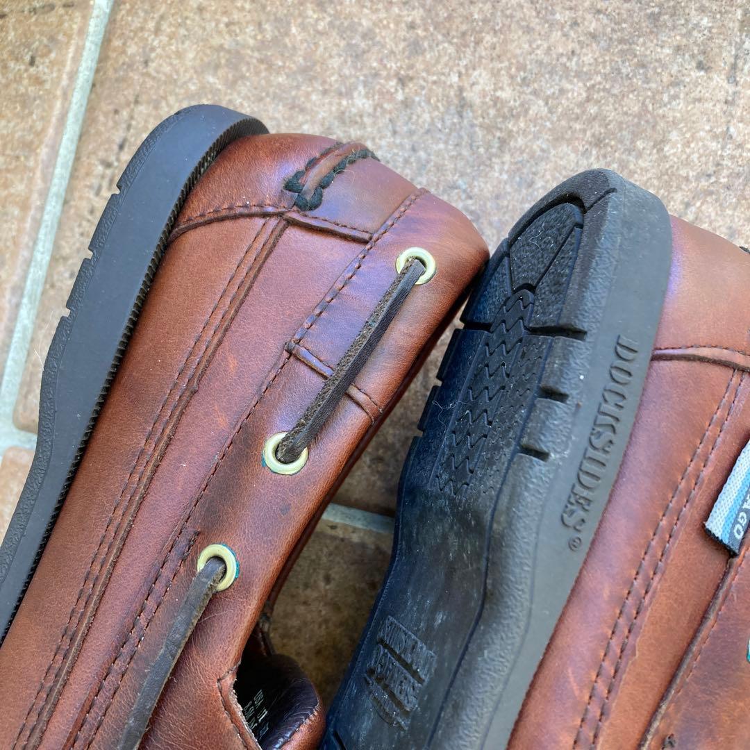 SEBAGO ブラウン ローファー　牛革　モカシン　デッキーシューズ