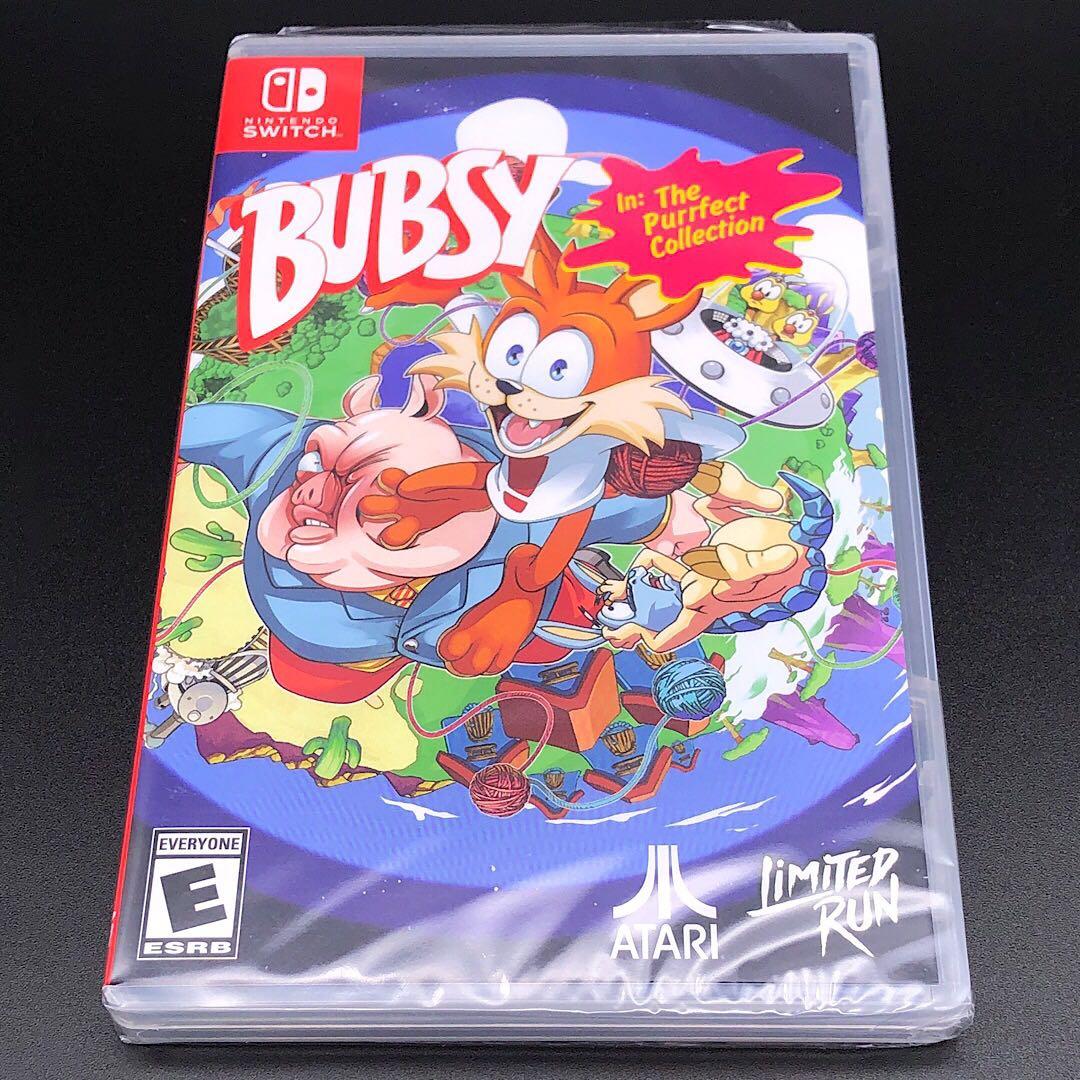 Bubsy やまねこバブシーのパーフェクトコレクション 北米版 switch