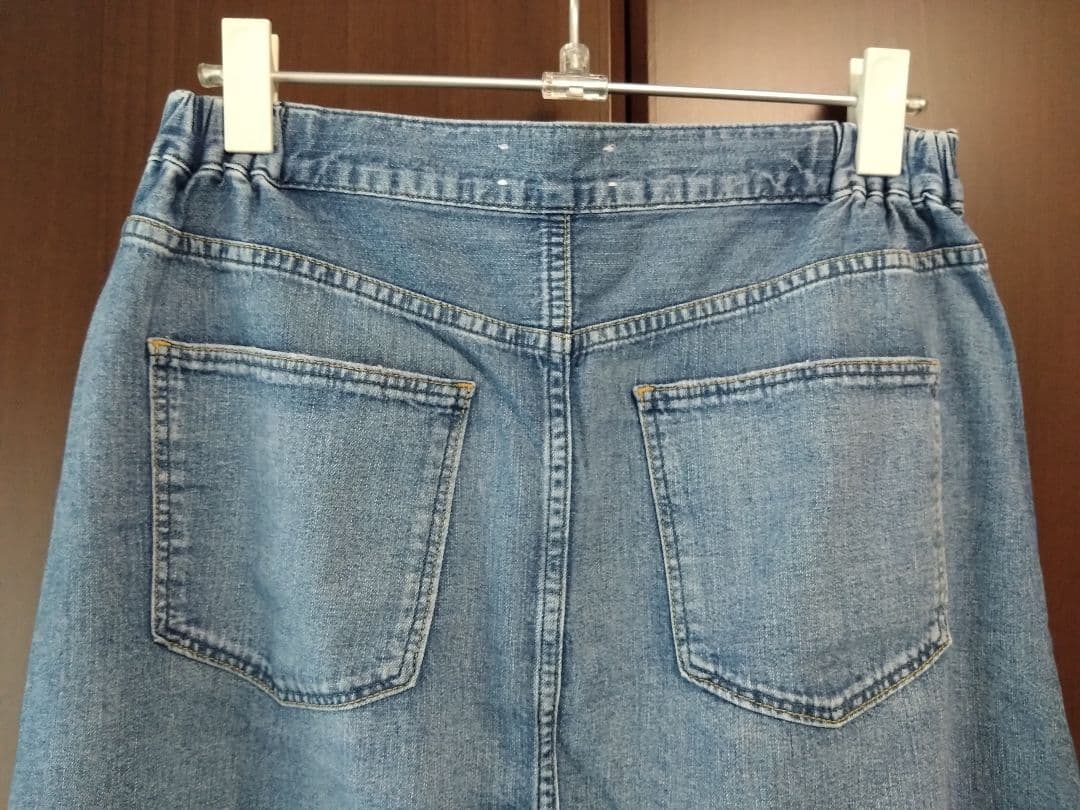 UPPER HIGHTS THE LAZY SKIRT デニムロングスカート